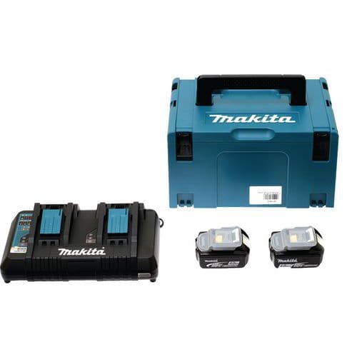 Pack energía 18 V con estuche MAKPAC - Makita