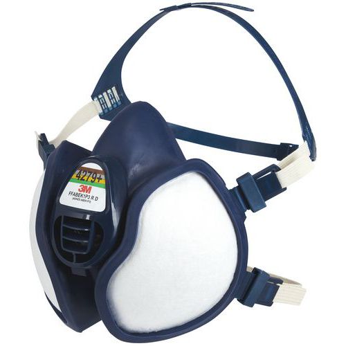 Semimáscara respiratoria desechable serie 4000