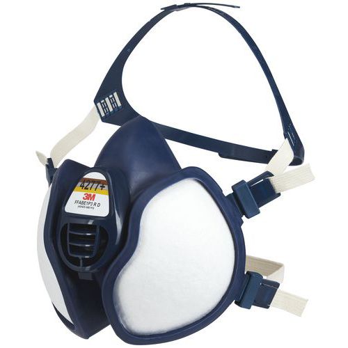 Semimáscara respiratoria desechable serie 4000