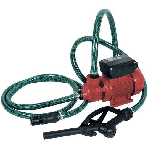 Bomba de diésel 230 V/300 W con pistola dispensadora - AG90300