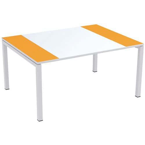 Mesa de reunión Easydesk - Tablero blanco