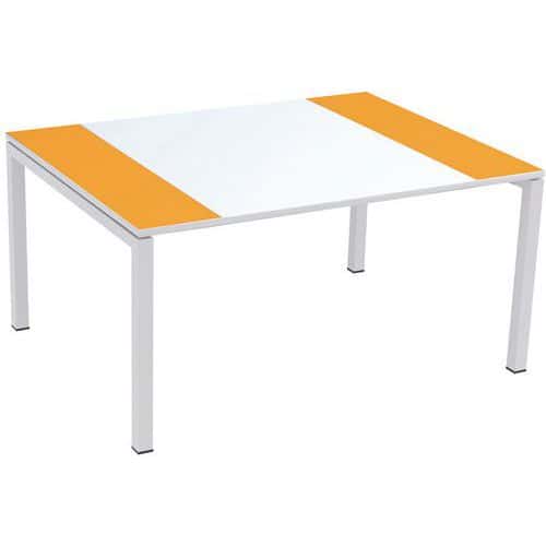 Mesa de reunión Easydesk - Tablero blanco