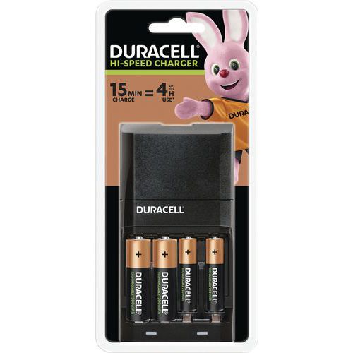 Cargador de pila recargable en 15 minutos - CEF27 - Duracell