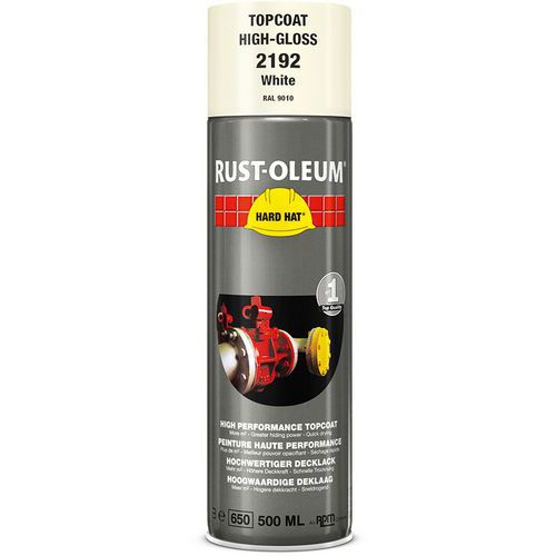 Pintura industrial en aerosol Hard Hat® de 500 mL - Rust Oleum