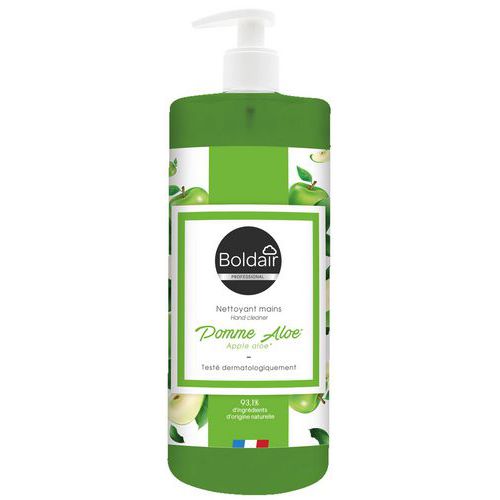 Limpiador de manos de manzana y aloe - 500 mL - Boldair