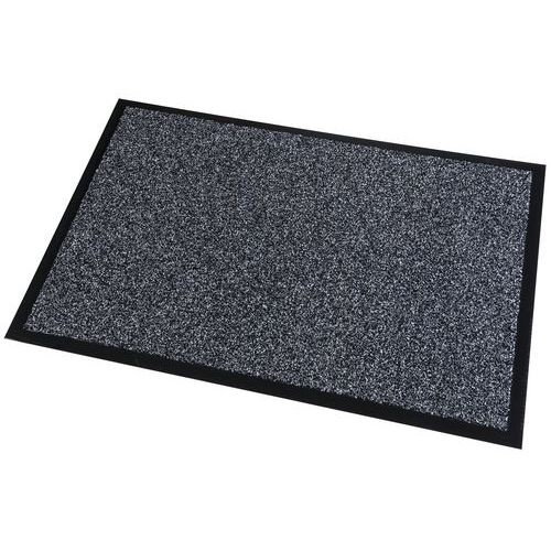 Alfombra Premium aspecto terciopelo - Gris - Paperflow