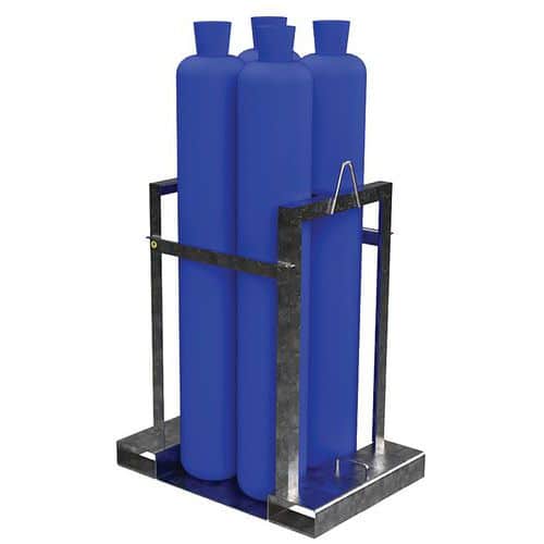 Soporte móvil para botellas de gas ø 230 mm - Sameto Technifil