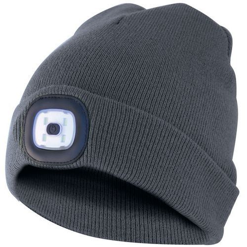 Gorro con lámpara frontal LED integrada - Velamp