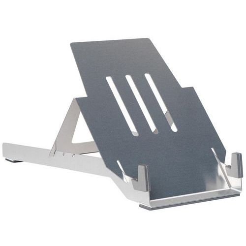 Soporte para ordenador portátil R-Go Riser, plateado - R-Go Tools