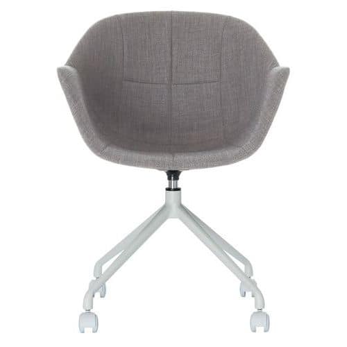 Silla Gant - Pata blanca asiento gris - Paperflow