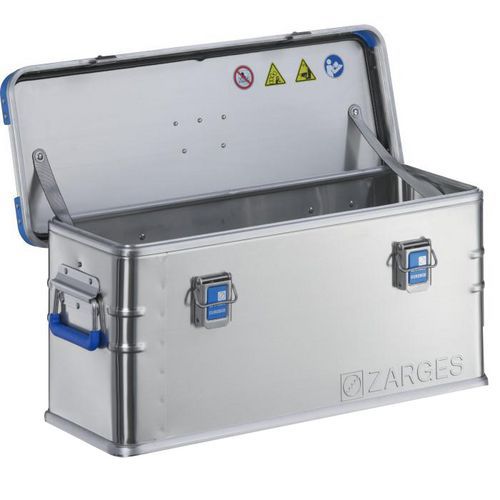 Caja de transporte apilable EUROBOX de aluminio - Zarges