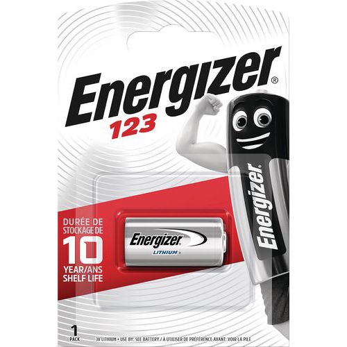 Pila de litio para aparatos electrónicos - 123 - Energizer