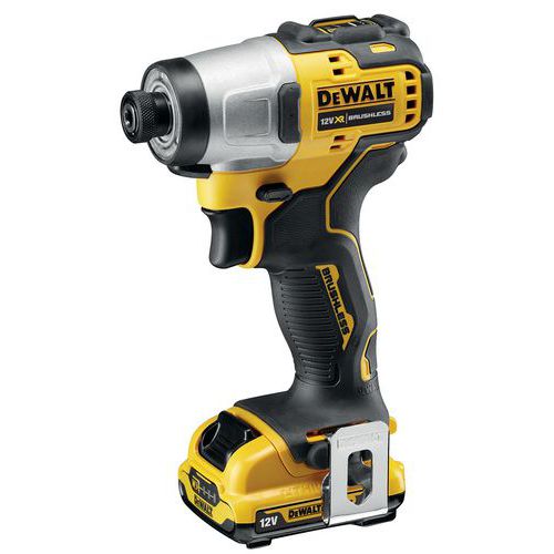 Atornillador percutor XR 12 V 2 Ah Li-Ion Brushless - Dewalt