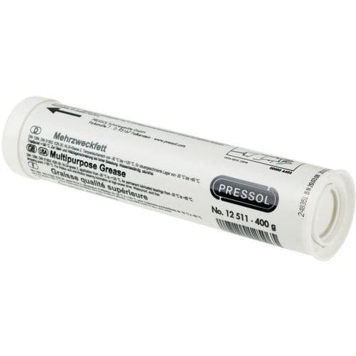 Cartucho de grasa multiuso - NLGI 2 - 400 g - Pressol