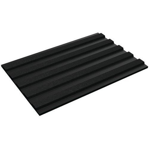 Alfombra aislante estriada de PVC Flexi Tred - En rollo - Plastex