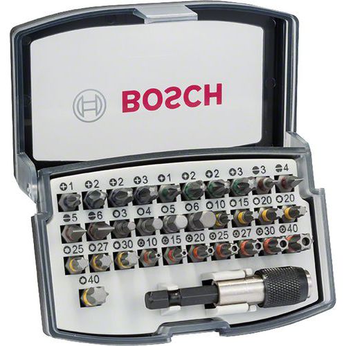 Estuche de 32 puntas de destornillador - Bosch