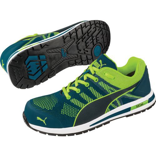 Calzado de seguridad Elevate Knit Green Low S1P ESD HRO SRC