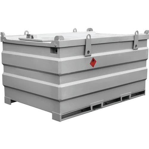 Tanque de acero con doble pared - 3000 L - Pressol