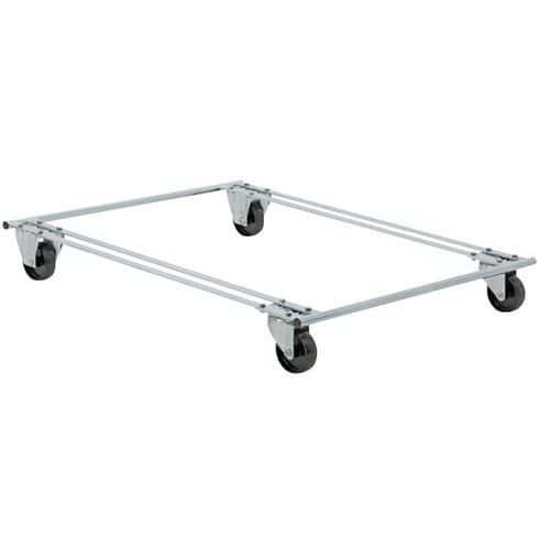 Plataforma rodante para semipalés de 600 x 400 mm - Capacidad 500 kg