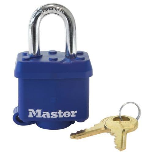 Candado con revestimiento termoplástico Masterlock