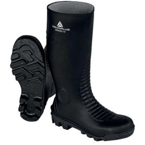 Bottes de securite en PVC S5 SRA - Noir -  Delta Plus