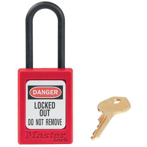 Candado de seguridad de arco fino S32RED - Master Lock