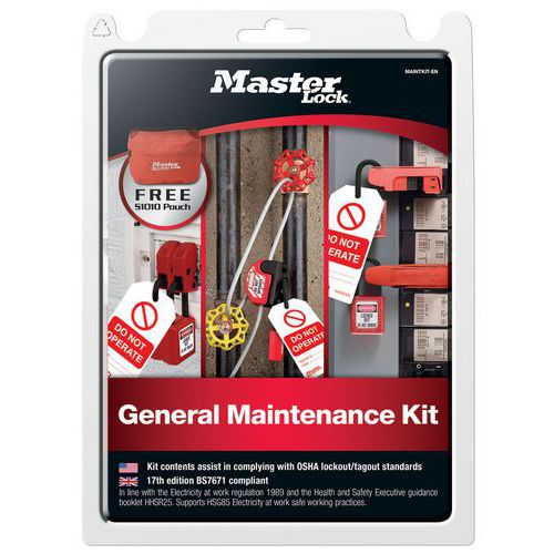 Kit de bloqueo general MAINTKIT-EN - Master Lock