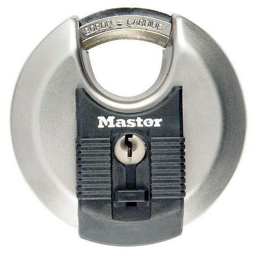 Candado de acero inoxidable con llaves Excell redondo M50EURDCC - Master Lock