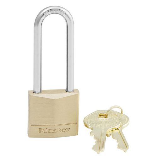 Candado de latón macizo con llaves 130EURDLJ - Master Lock