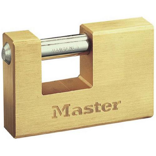 Candado de latón rectangular con llaves 607EURDCC - Master Lock