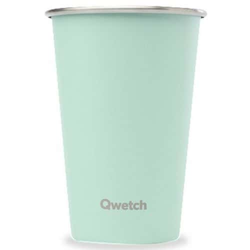 Vaso de acero inoxidable pastel - 470 mL - Qwetch