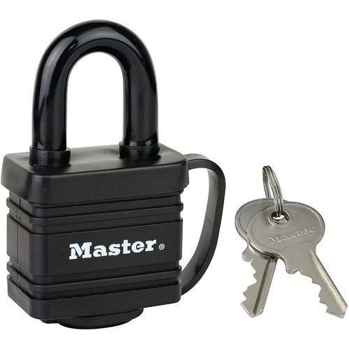 Candado de llave de acero laminado n.º 7804 - Master Lock