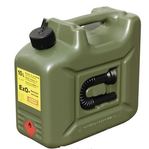 Garrafa ADR PE antideflagrante - 10 L - Cemo