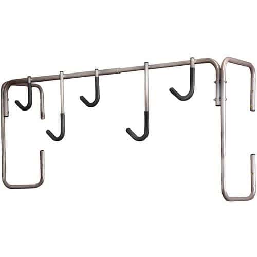 Soporte de pared para 5 bicicletas