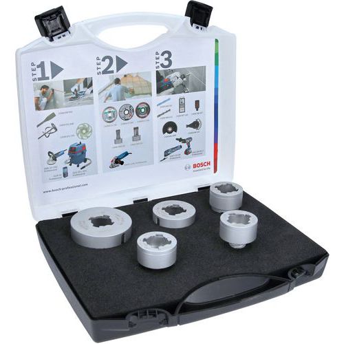 Kit de sierras de corona diamantada en seco Dry Speed X-LOCK - Bosch