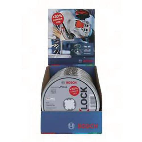 Discos X-LOCK de acero inoxidable 125x1,6 planos - Bosch