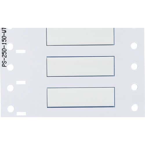 Etiqueta Permasleeve - Identificación de cables - Mandril Ø 76 mm