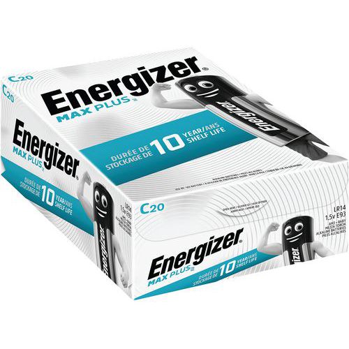 Pila alcalina Max Plus C - Lote de 20 - Energizer