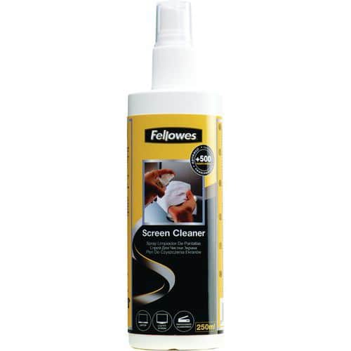 Pulverizador de limpieza para pantallas - 250 mL - Fellowes