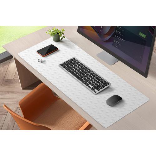 Protector de escritorio 900 gris claro Cubes - CEP