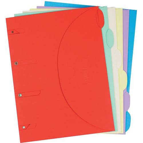 Funda Smartfolder de 3 solapas con ojales y velcro - Tarifold