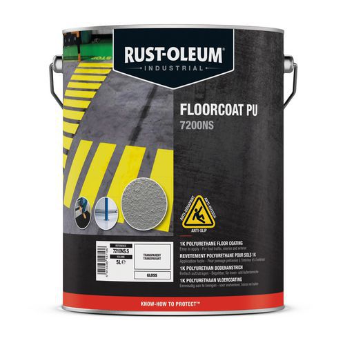 Pintura antideslizante 7200NS Floorcoat PU - Rust Oleum