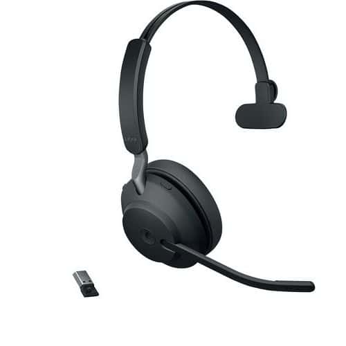 Microauriculares con cable Evolve2 65 Mono USB-A Link 380a - Jabra