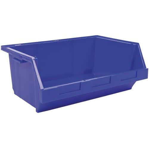 Caja con abertura frontal ensamblable para picking - Longitud 600 mm - 45 L