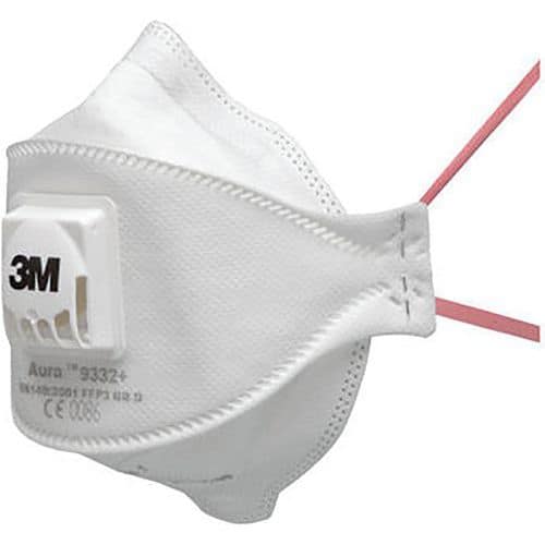 Mascarilla 3M™ Aura™ 9332+ FFP3 NR D con válvula Cool Flow™ - 3M