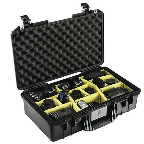 Maleta de protección estanca negra Peli Air Case 1525