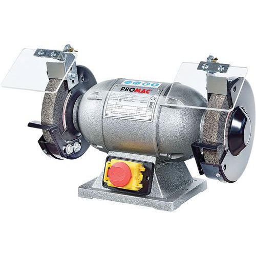 Torno de 2 muelas PROMAC 316 E - Muela ø 150 mm - 200 W