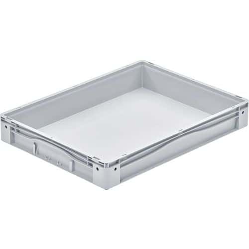 Caja norma Europa maciza - Longitud 800 mm - 49 a 168 L