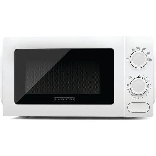 Horno microondas de 700 W blanco BXMY700E - Black & Decker