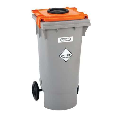 Cubo de basura para aerosoles - 120 L - Cemo